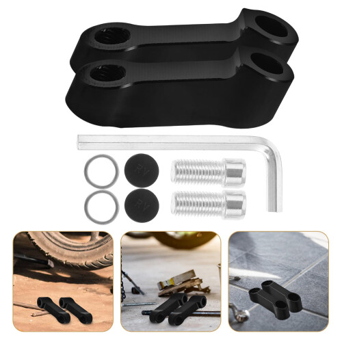 Conjunto de 1 extensor de espelho retrovisor para motocicleta. 2
