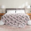 Peanuts Snoopy pluche deken fluweel loft lila king90x 3