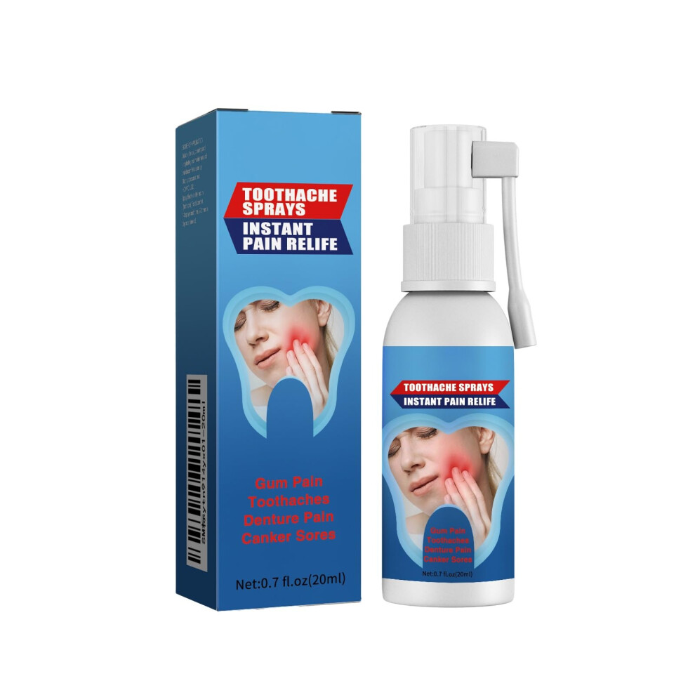 Oral Care Spray 0.7oz Breath Freshener for Instant Freshness and Gentle Gum Comfort Travel Size