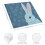 Polyester stoffen servetten – elegant konijnendesign, 2 stuks 3