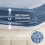 Ash Blue Satin Queen Sheet Set 4 Piece Deep Pocket 3