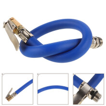 Verlengbuis voor autobandventiel, rubber, 1 stuk, 14,6 x 1,2 x 0,7 inch