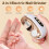 Automatic Nail Clipper with Light and 3 Speeds for Adults, 2