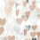 Champagne Silver Heart Garland 52ft 1