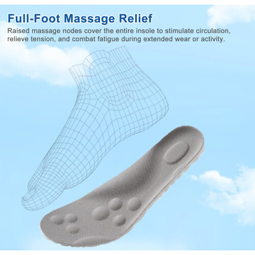 Πάτοι 4D Shoe Cloud για άνδρες και γυναίκες, άνετοι και αναπνεύσιμοι, πάτοι αφρού 2