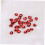 Round Sequin Confetti DIY Round Sequins Red PVC 1000pcs 7