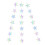 Shiny Star Paper Garland 3-Pack 1
