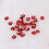 Lixi 圆形亮片 缝纫装饰 1000片 红色 6mm 6
