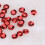 Round Sequin Confetti DIY Round Sequins Red PVC 1000pcs 8