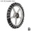 Αλυσίδα ελαστικών χιονιού For30018Tire αντιολισθητική μοτοσικλέτα έκτακτης ανάγκης 6