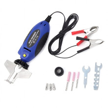 Afiador de corrente de motosserra, mini esmerilhadeira elétrica 12V para ferramentas e melhorias domésticas.