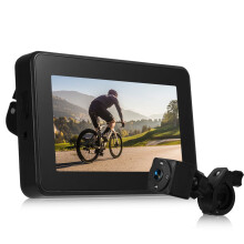 150 groothoek 1080p achteruitrijcamera met verstelbare bergzichtfunctie, compatibel met 4,3 inch achteruitrijmonitor