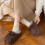 Pantofole da casa antiscivolo da donna, calde e foderate in pile, con fiocco – Comode pantofole invernali 2