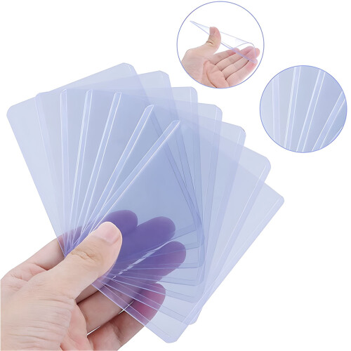 Protetores de cartas colecionáveis grossos com top loader (100 unidades) 1