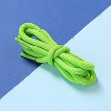 Modieuze ronde schoenveters, 120 cm lang, gebreid polyester, veelkleurige sportveters voor sneakers, basketbalschoenen en wandelschoenen.