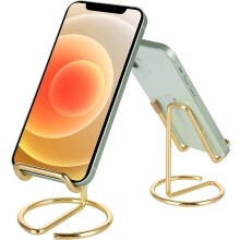MENKEY arany színű fém telefontartó asztalra – Minden telefonnal, iPhone-nal, Switch-kel és iPaddel kompatibilis