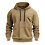 Herren-Kapuzenpullover, lässiger Kapuzenpullover mit Kordelzug, leichter Sportpullover mit Tasche, Größe M 3