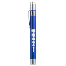 Pen Flashlights LED Sanitary Pen Aluminum Alloy Pen Flashlight White Yellow Inspection Pupil For Oral Ophthalmology