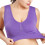 Women's Plus Size 3-Pack High Impact Seamless Racerback Padded Bra 6