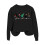 Damen-Sweatshirt mit Weihnachtskatzenmuster, langärmelig 4