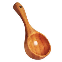 Concha de água Tineasur para cozinha, concha para sopa, marrom claro, 1 unidade