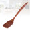 Conjunto de 1 colher de bambu para cozinhar, à prova de vazamentos, com cabo longo e plano. 1
