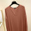 Camicie da notte da donna, maniche a 3/4, scollo a V, lunghe, casual, comode, da notte 4
