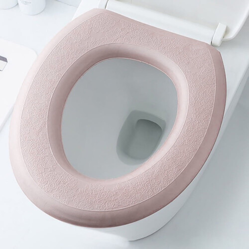 Tvättbart, bärbart, O-format, avlångt toalettlock, grönt 2