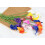 10pcs 13.4in Real-Touch PU Calla Lilies – Sunset 3