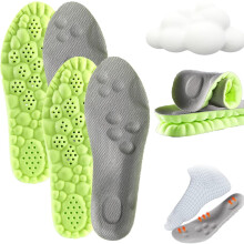 Vložky do bot 4D Cloud pro muže a ženy – paměťová pěna, podpora klenby, reflexní masáž, přizpůsobení velikosti, celodenní pohodlí