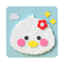 DIY Embroidery Kit Hand Sewing Craft Set with Yarn Needle Cartoon Design Creative Art Project for Beginners Adults Home Craft Materials