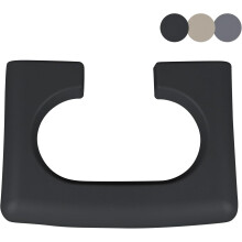 Vervangend kussen voor de bekerhouder in de middenconsole, compatibel met Ford F150-trucks uit 2004-2014 (zwart).