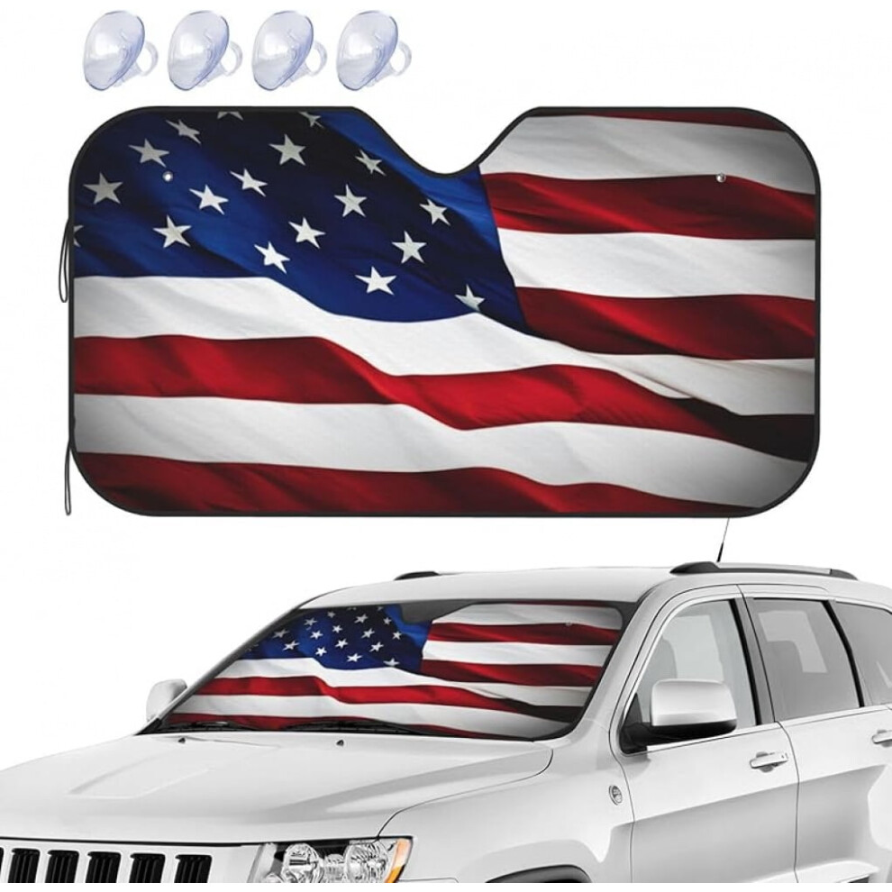 Butterfly Magic Flower Windshield Sun Shade For Truck/Suv, 51X27.5", Uv-Blocking Interior Protector Â Compatible With Most Vehicles 9555307253679