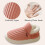 Pantufas quentinhas com forro de lã e palmilhas de espuma viscoelástica, para uso interno e externo. 5
