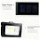 Ηλιακά φώτα LED για αριθμούς διευθύνσεων, IP65 Αδιάβροχη κρεμαστή πινακίδα 2