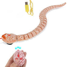 Remote Control Snake Toy Robotic Rattlesnake Remote Toy With Realistic Movement And Safe Plastic Design