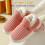 Pantufas quentinhas e macias com forro de lã e palmilhas de espuma viscoelástica, para uso interno e externo. 6