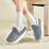 Pantufas forradas com lã macia e espuma viscoelástica. 2