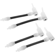 4pcs Air Pump Head Replacement Valve Adapter Bicycle Pump Adapter For Bike Tire Pump Air Compressor Attachments