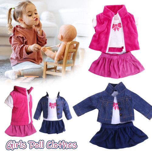 HFINGAQEX doll clothes set for 43 cm dolls 2