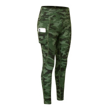 QLEICOM női magas derekú jóganadrág zsebekkel, bőrbarát, testszínű capri leggings, has- és csípőtámasztó, egész napos viselettel