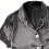 Damen-Seidenpyjama-Set aus Satin, grau, Größe L 4
