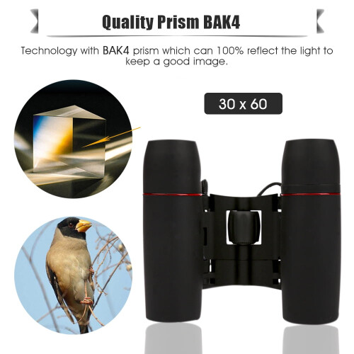 10x20mm Waterproof Binoculars with Carrying Bag 1