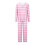 Women's long sleeve pajama set 2-piece jogger 4