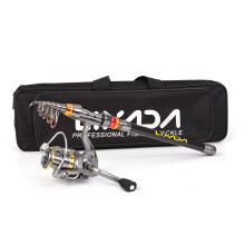 Carbon Fiber Spinning Rod & Reel Combo Kit – Compatible with Rookin