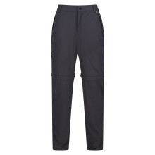 (38R, Ash) Regatta Mens Travel Light Zip-Off Trousers