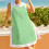 Damen Sommer Freizeit Shorts Set Grün L 4