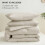 Beige Queen Comforter Set, 3-Pc Boho Solid Quilted Bedding, Down Alternative Comforter + 2 Pillowcases, All-Season 5