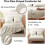 Beige King Comforter Set Down Alternative 7-Piece 4
