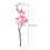 3 Pcs Pink Artificial Plum Blossom Stems 2